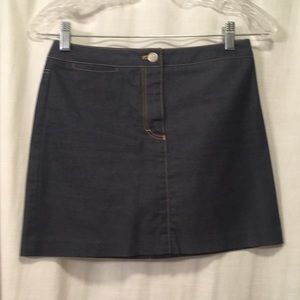 BCBG Denim mini skirt